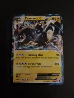 Zekrom EX 51/99 Next Destinies Ultra Rare Holo Pokemon Card LP - Image 1