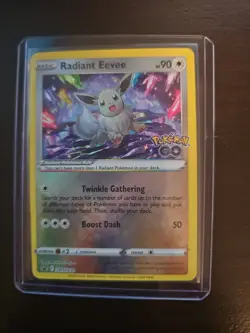 Radiant Eevee SWSH230 Holo Promo Card Mint Condition - Image 1