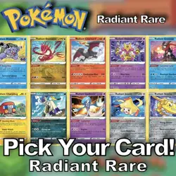 Pokemon Radiant Rare Pick Your Card! SWSH Era English Near Mint - Image 1
