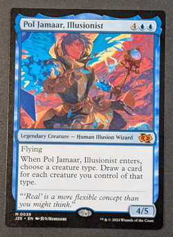 MTG - 1x Pol Jamaar Illusionist - Foundations Jumpstart - NM Pack Fresh - Magic - Image 1