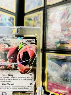 Scizor Ex 76/122 Holo Pokemon Card Mint Condition Never Played - Image 2