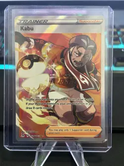 Kabu - TG26/TG30 - Pokemon Lost Origins Trainer Gallery Ultra Rare Card NM - Image 1