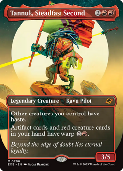 x1 Tannuk, Steadfast Second EOE Edge of Eternities MTG 296 M/NM 1x - Image 1