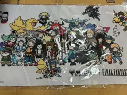 Final Fantasy Chibi Character Playmat MTG TCG Japan Limited - Image 1
