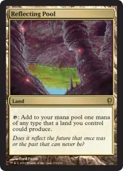 MTG magic cards 1x Reflecting Pool Conspiracy NM English - Image 1