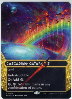 Cascading Cataracts Borderless Edge of Eternities MTG EOS 0005 - Image 1