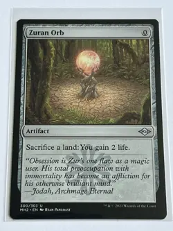 Zuran Orb 300 MTG Modern Horizons 2 2021 Mint - 9.0 + Uncommon Non Foil - Image 2