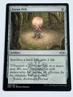 Zuran Orb 300 MTG Modern Horizons 2 2021 Mint - 9.0 + Uncommon Non Foil - Image 4