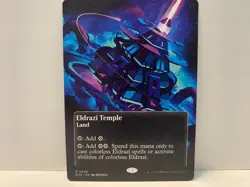 x1 NM Eldrazi Temple (Borderless) Edge of Eternities: Stellar Sights Regular MTG - Image 1
