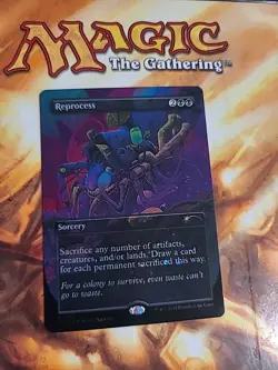 Reprocess - Galaxy Foil MTG Secret Lair - Magic The Gathering - NM - Image 1