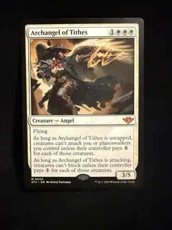 Archangel of Tithes #2 (NM) Thunder Junction OTJ Magic MTG - Image 1