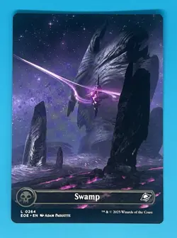 Mtg Swamp (0264) (Borderless) Edge of Eternities Regular - Image 1