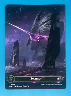 Mtg Swamp (0264) (Borderless) Edge of Eternities Regular - Image 1