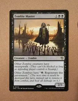 MTG Zombie Master x1 NM from Commander: Aetherdrift - Image 1