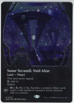 Susur Secundi, Void Altar Borderless Galaxy Foil Edge of Eternities MTG 379 EOE - Image 1