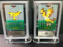 ARS9 Pokemon Carddass Thunder Fire No.145&146 1996 2set PSA certified anime - Image 1
