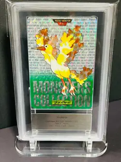 ARS9 Pokemon Carddass Thunder Fire No.145&146 1996 2set PSA certified anime - Image 5
