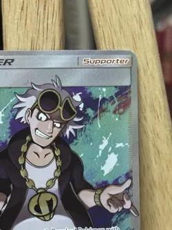 Guzma 143/147 Pokemon Burning Shadows Full Art Trainer Ultra Rare NEAR MINT NM - Image 4