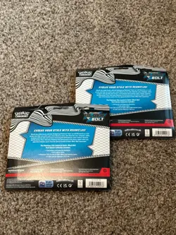 Pokemon Black Bolt Tech Sticker Collection Set of 2 Reuniclus 6 packs - Image 2