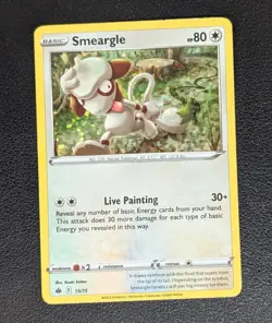 2022 McDonald's Pokemon Match Battle Smeargle Holo 15/15 - Image 1