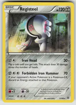 Registeel Rare XY - Ancient Origins 51/98 Pokemon - Image 1