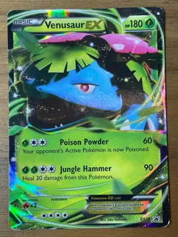 Pokemon - Black Star Promo - Venusaur EX- Ultra Rare Holo - XY28 - Image 1