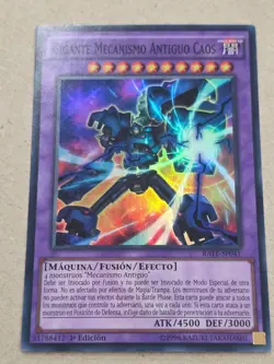 Chaos Ancient Gear Giant●YUGIOH●MP24●SUPER RARE●SPANISH●1st ED●NM●E144 - Image 1