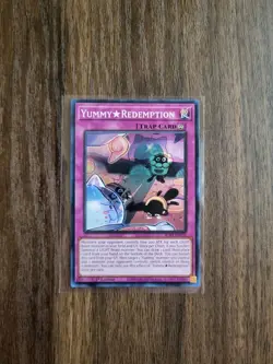 Yugioh! Yummy Redemption SUPER Justice Hunters JUSH-EN026 In Hand NM - Image 1