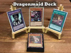Yugioh Dragonmaid Deck 40 Cards House Chamber Parlor Sheou Nurse Kitche + Bonus! - Image 1
