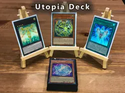 Yugioh Utopia Deck 40 Cards Number 39 Prime Lightning ZS Rank-Up Kuriboh+ Bonus! - Image 1
