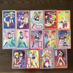 Sailor Moon Card Jumbo Set Of 14 - Image 1