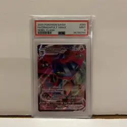 2020 Pokemon Rebel Clash FA Dragapult VMAX PSA Graded Mint 9 - Image 1