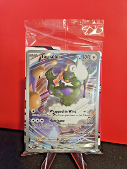 Tornadus #210 POKEMON CENTER STAMPED White Flare PC ETB Promo SEALED - Image 1