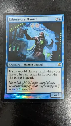Laboratory Maniac Innistrad Foil Magic Card - Image 1