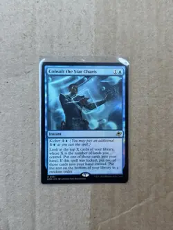MTG Edge of Eternities *FOIL* R Consult the Star Charts #0051 - Image 1