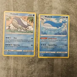 Pokemon Cards TCG Wailord 30/145 038/195 Non Holo Rares SM SWSH NM 2017-2022 - Image 1