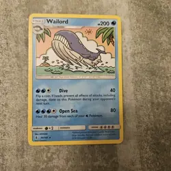 Pokemon Cards TCG Wailord 30/145 038/195 Non Holo Rares SM SWSH NM 2017-2022 - Image 2