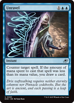 Unravel (Foil) - 83 - Edge of Eternities- Near Mint - MTG - Image 1