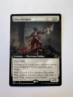 Mite Overseer - EXTENDED ART - MTG Phyrexia: All Will Be One - NM - Image 1