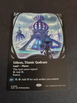 Uthros Titanic Godcore (Extended Art) Near Mint Regular MTG #285- - Image 1
