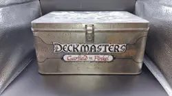 Deckmasters Garfield vs. Finkel Metal Case EMPTY TIN ONLY MTG Magic Gathering - Image 1
