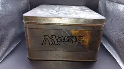 Deckmasters Garfield vs. Finkel Metal Case EMPTY TIN ONLY MTG Magic Gathering - Image 2