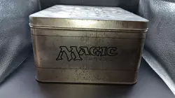Deckmasters Garfield vs. Finkel Metal Case EMPTY TIN ONLY MTG Magic Gathering - Image 3