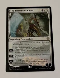 MTG - The Eternal Wanderer Planeswalker - Phyrexia All Will Be One LP - Image 1