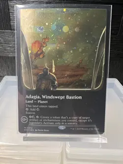 MTG, Edge of Eternities | Adagia, Windswept Bastion | Galaxy Foil - Image 5