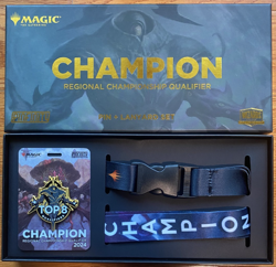 MTG Kozilek RCQ champion pin and lanyard by Pinfinity - Image 1