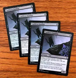 MTG 4x Cauldron Familiar x4 - Throne of Eldraine, English - Cat Oven - Image 1