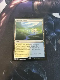 MTG Flooded Strand Khans of Tarkir LP - Image 1