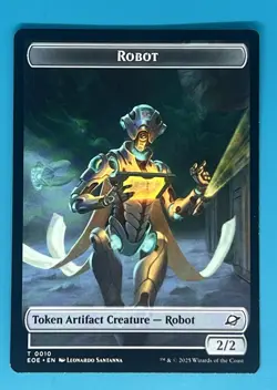 Mtg Robot Lander (0006) Double-Sided Token Edge of Eternities Regular - Image 1