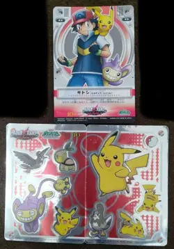 Pokemon Diamond Pearl Visual Sheet W Sticker - Image 1